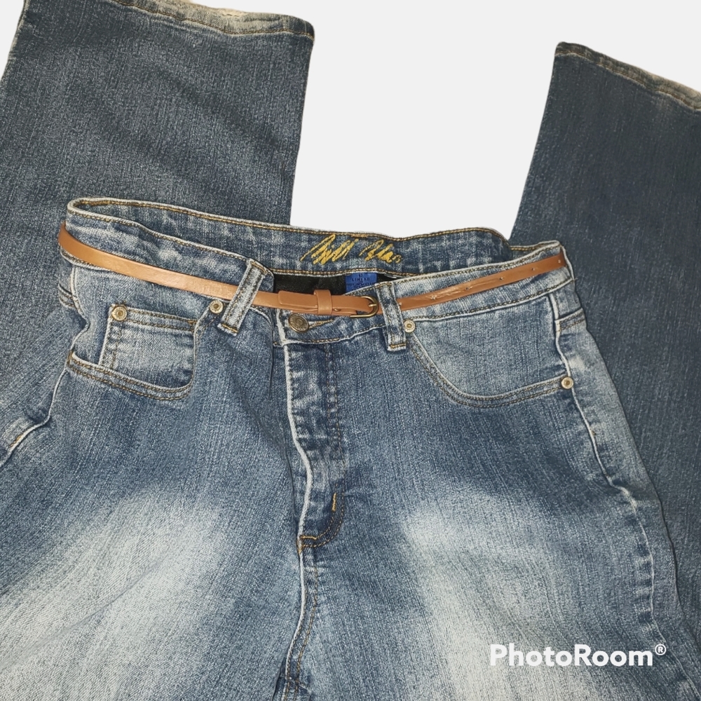 Brown thin belt